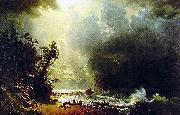 Puget Sound, Pacific Coast Albert Bierstadt